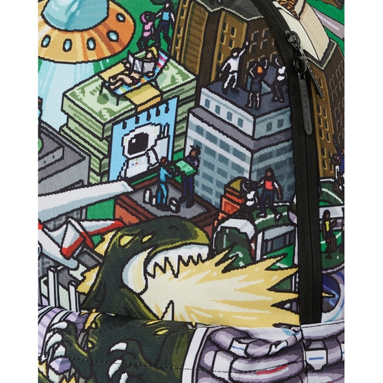 Τσάντα Πλάτης Space Junk Park City Πολλών Θηκών Πολύχρωμο image 4