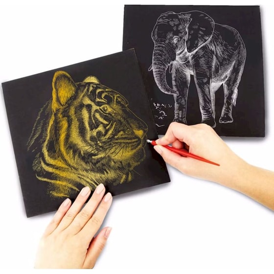 Addo Out of the Box Παιδική Χειροτεχνία Σετ με Χρυσά και Ασημένια Σχέδια image 6