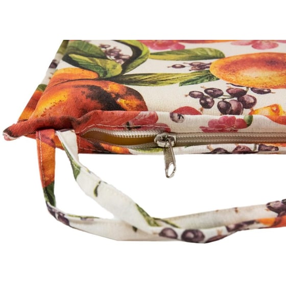 Μαξιλάρι Καρέκλας Be Comfy με Φερμουάρ από Βαμβάκι 40x40cm - Πολύχρωμο image 1