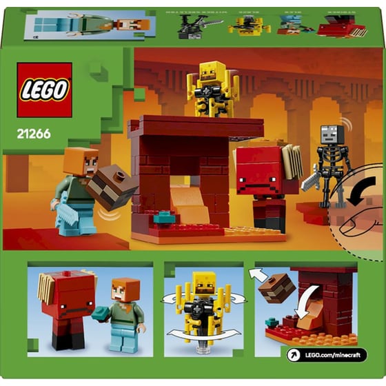 LEGO® Minecraft® Η Μάχη στη Λάβα των Εγκάτων (21266) image 8