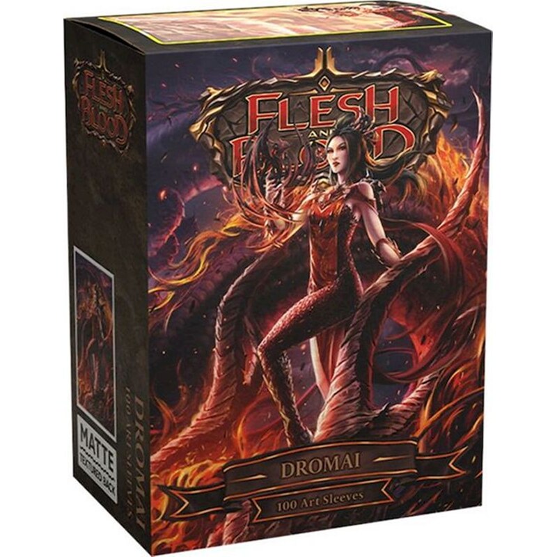 Flesh And Blood Uprising Dromai Dragon Shield Matte Art Sleeves (100 Sleeves)