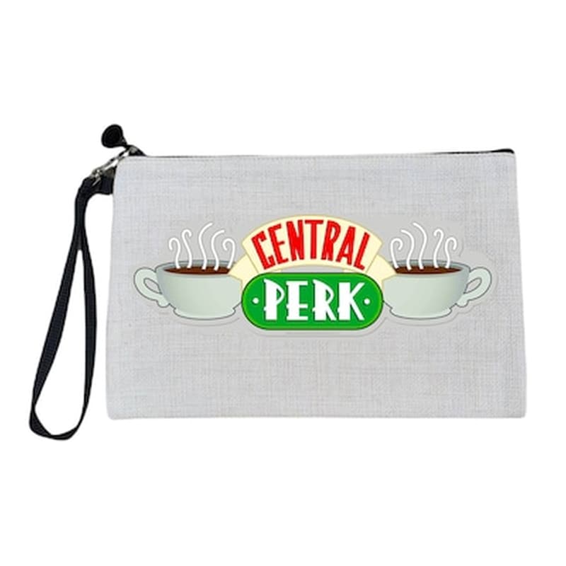 OEM Πορτοφόλι Θήκη Λινό Τα Φιλαράκια Central Perk Friends Tv No12 Καλής Ποιότητας 23x16cm