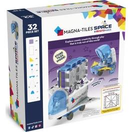 Magna-Tiles® Space Μαγνητικό Παιχνίδι Κατασκευών - 32 Κομμάτια (242032SP)