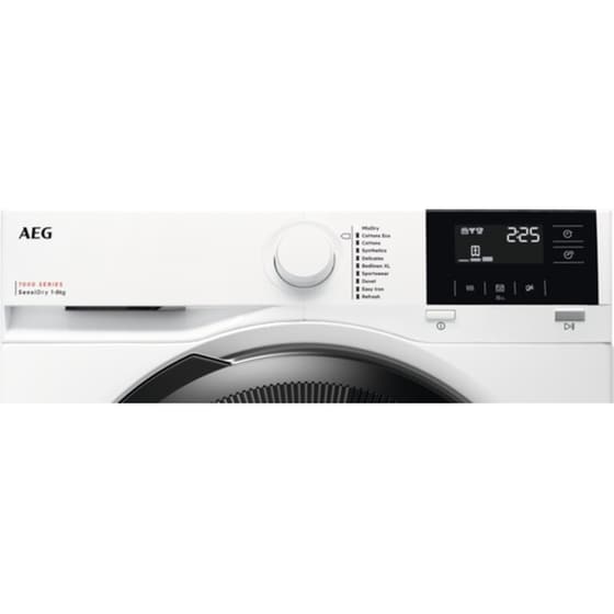 AEG TR718L4E 8 kg A++ με Αντλία Θερμότητας Λευκό Στεγνωτήριο Ρούχων image 2