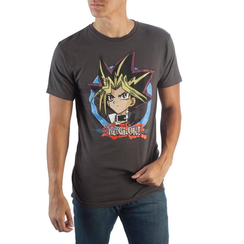 OTHER T-shirt Yu-gi-oh! Yami Yugi - Καφέ