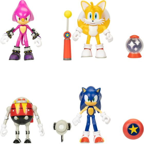 Φιγούρες Sonic The Hedgehog - 10 Εκ - Wave 9 (4 Σχέδια) image 1