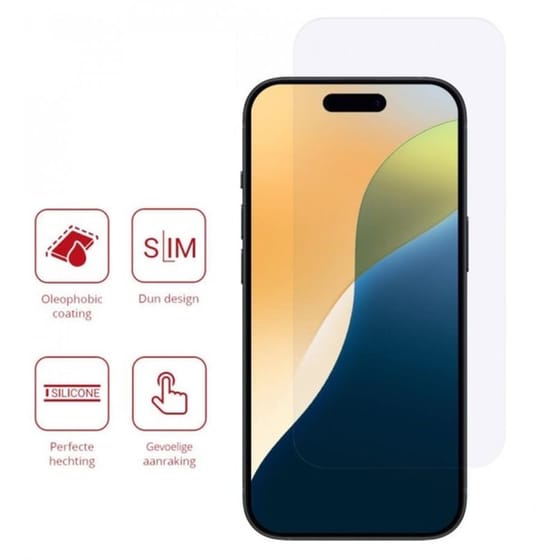 Προστατευτικό οθόνης Apple iPhone 16 Pro Max - Rosso Ultra Clear Screen Protector (2 τμχ) image 1