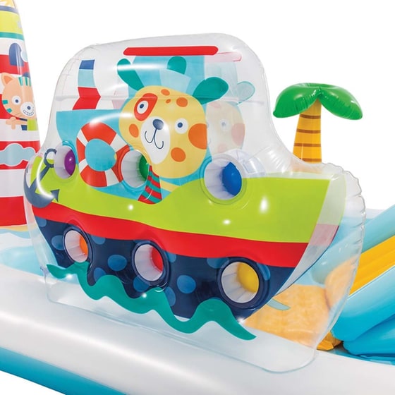 Φουσκωτή Παιδική Πισίνα Intex Παιδότοπος Fishing Fun Play Center 48Lt - Πολύχρωμη image 2
