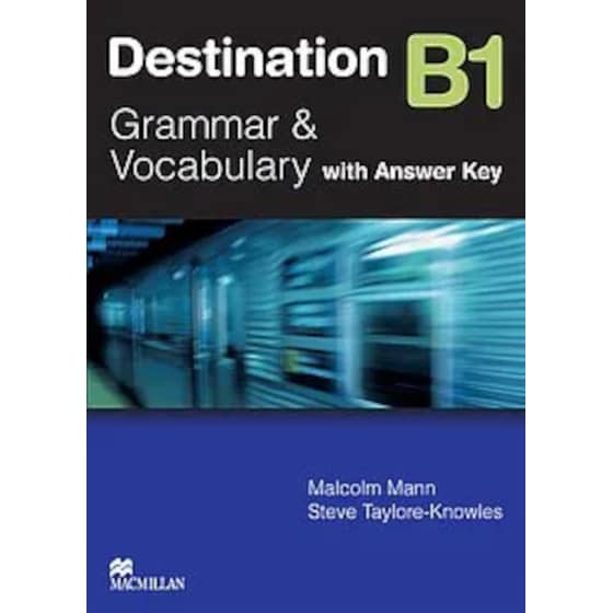 Destination Grammar Vocabulary B1 Student’s Book (+Key Pack) image 0