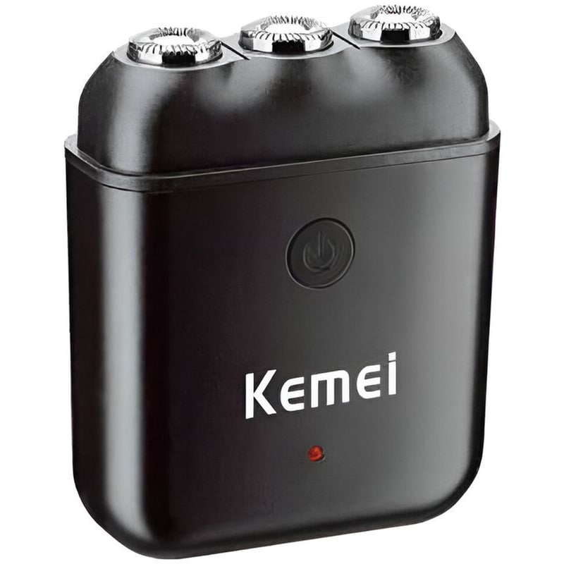 KEMEI Επαναφορτιζόμενη Ξυριστική Μηχανή Προσώπου Kemei KM-1005 - Μαύρο