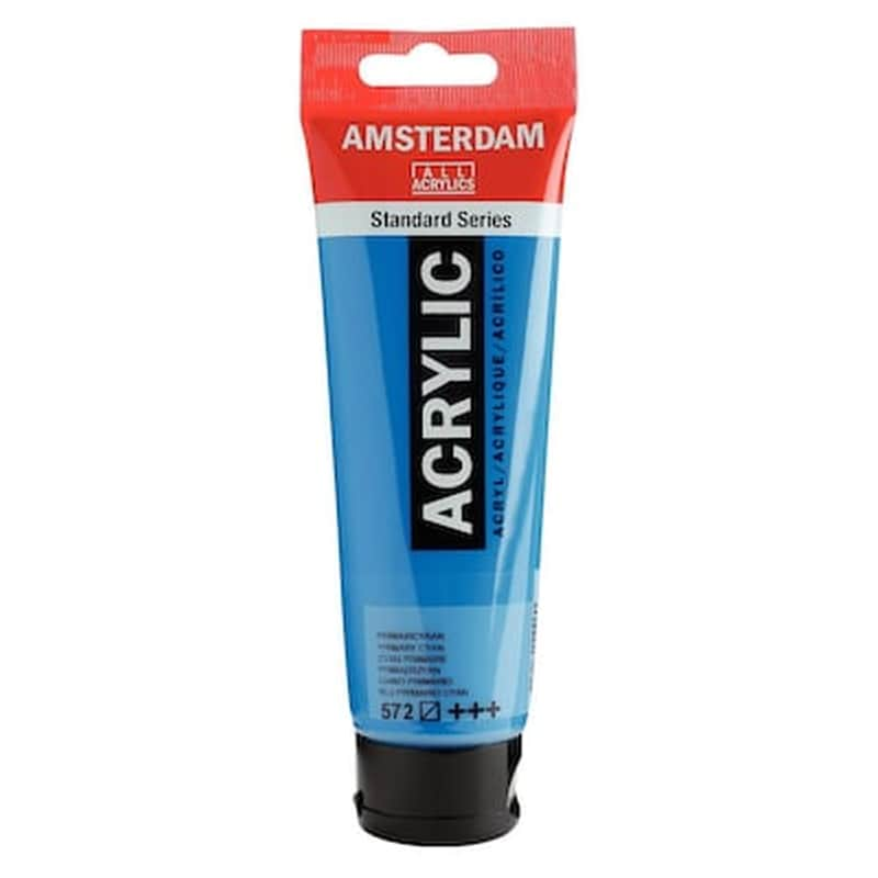 AMSTERDAM Amsterdam Acrylic 120ml N.572 Primary Cyan