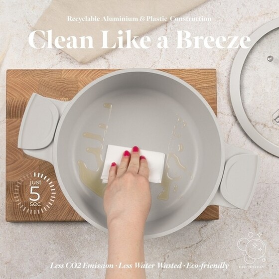 Κατσαρόλες BERLINGER HAUS BH7787 24 cm 4.4 L Μπεζ image 7