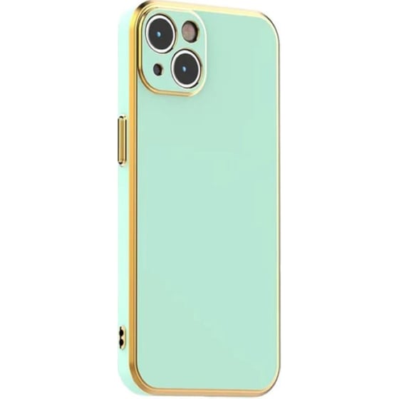 Θήκη Apple iPhone 14 - Bodycell Gold Plated - Mint Green image 0