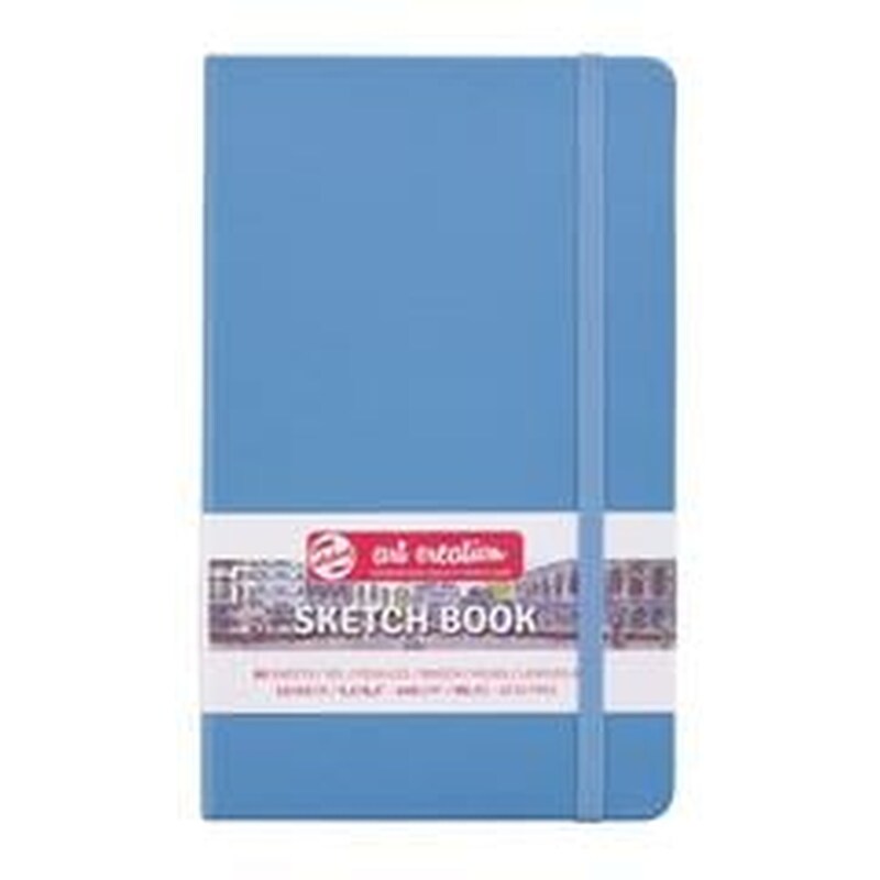 Talens Sketch Book Γαλάζιο 80φυλ. 13x21εκ. 140 Γρ.