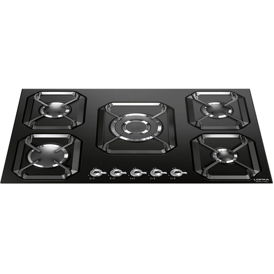 LOFRA HRNM7A0CHROME 75 cm Μαύρο Εστία Αερίου Αυτόνομη image 2