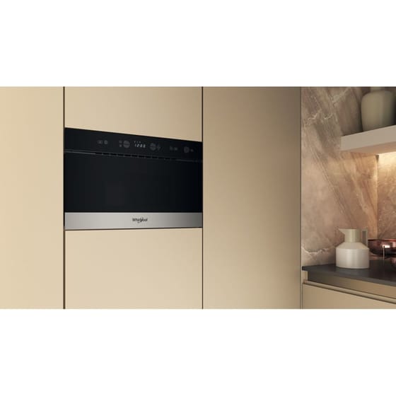 WHIRLPOOL WMN571BX με Grill 22 Lt Inox Εντοιχιζόμενος Φούρνος Μικροκυμάτων image 4