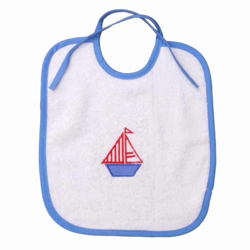 VIOPROS Σαλιάρα Viopros 54 Λευκό Μπλε