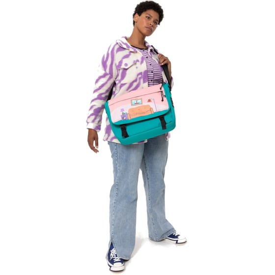 Τσάντα Ώμου Eastpak Delegate & The Simpsons Sofa 1 Θήκης Πολύχρωμο image 7