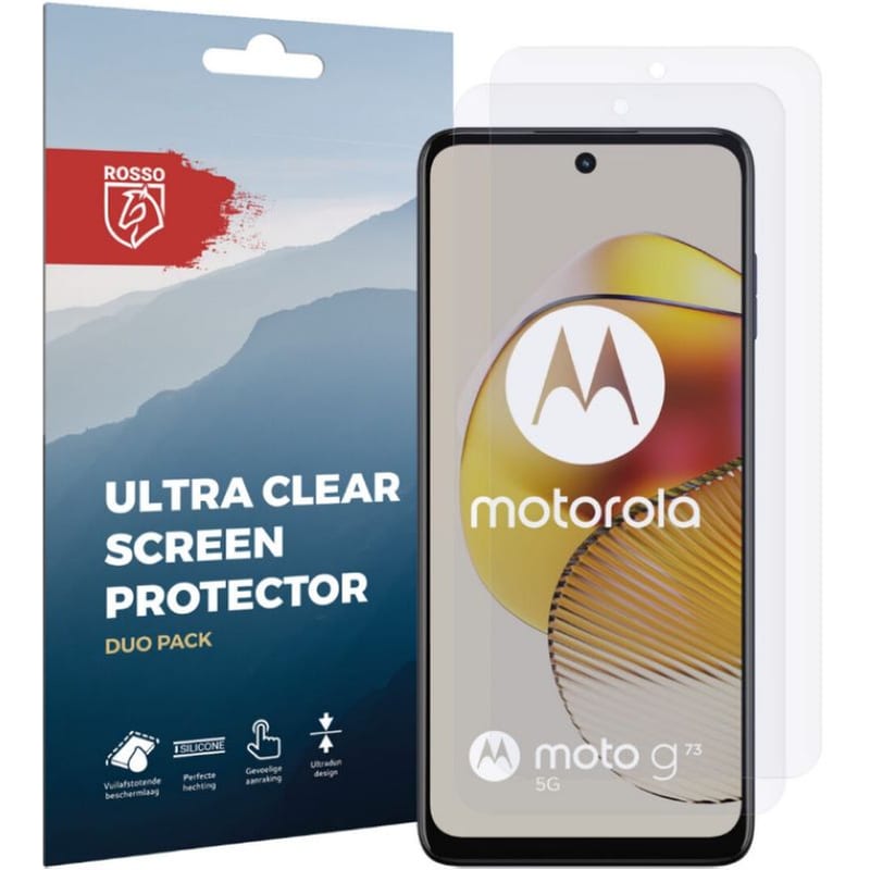 Προστατευτικό Οθόνης Motorola Moto G73 - Rosso Ultra Clear Screen Protector - 2 τμχ