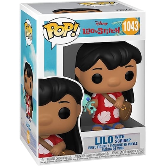 Funko Pop! Disney: Liloandstitch- Lilo W/ Scrump No.1043 Vinyl Figure image 0