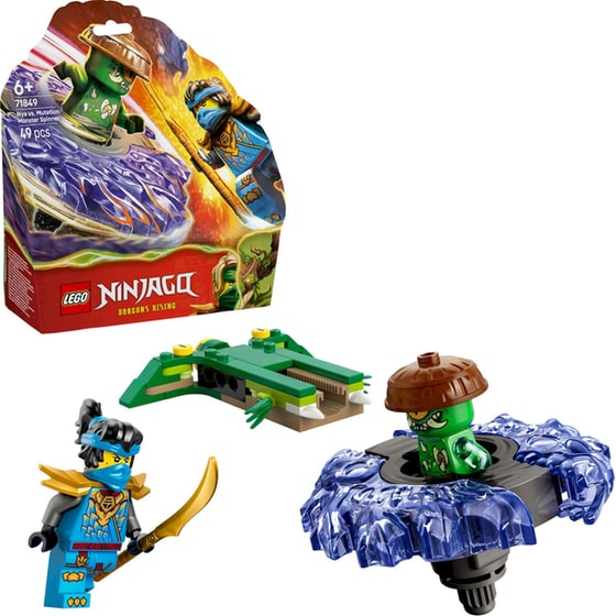 LEGO® Ninjago® Nya vs. Mutation Monster Spinner (71849) image 2