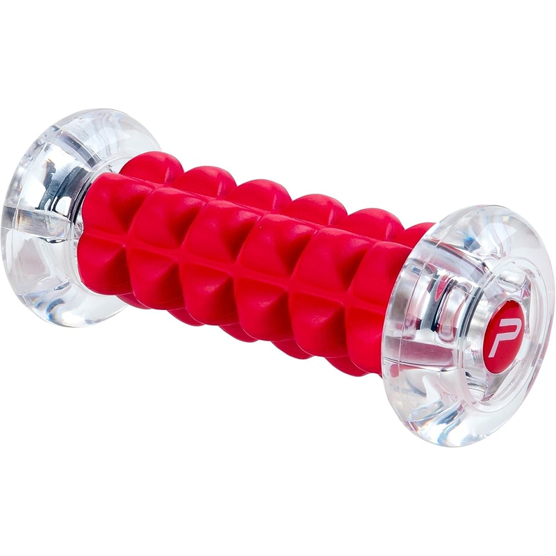 PURE2IMPROVE Foam Roller Μασάζ Pure2Improve από Συνθετικό 17x7 cm - Κόκκινο