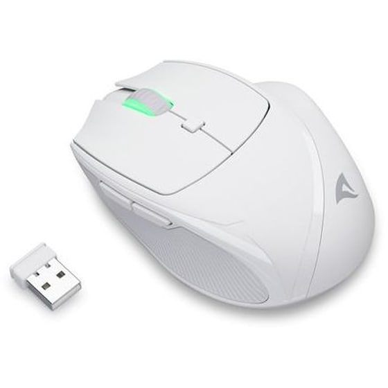 Sharkoon OfficePal M25W Ασύρματο Ποντίκι - Λευκό image 1