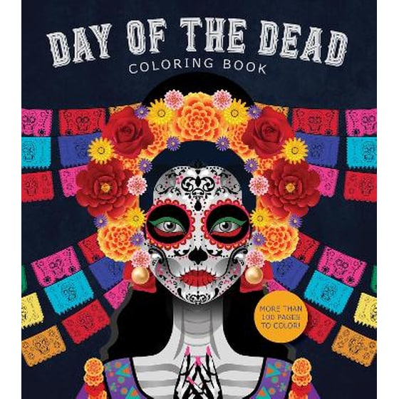 Day of the Dead Coloring Book image 0