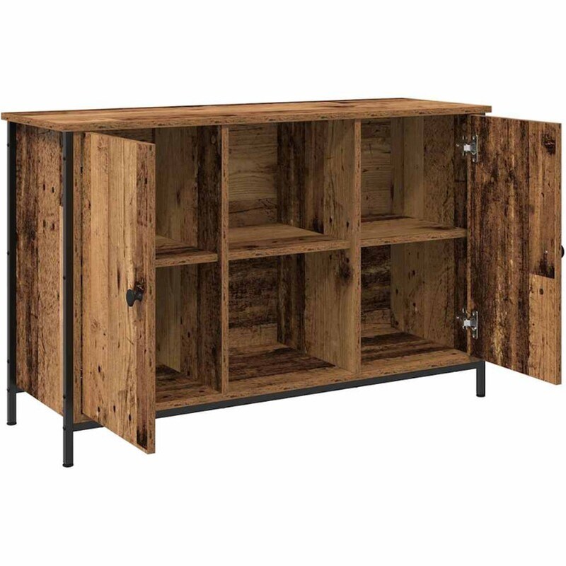 Έπιπλο Τηλεόρασης VidaXL 101 x 35 x 65 cm - Παλαιωμένο Ξύλο