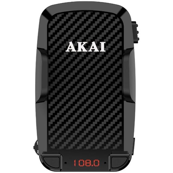 Βάση Στήριξης Αυτοκινήτου για Αεραγωγό AKAI FMT-C14BT - Black image 3