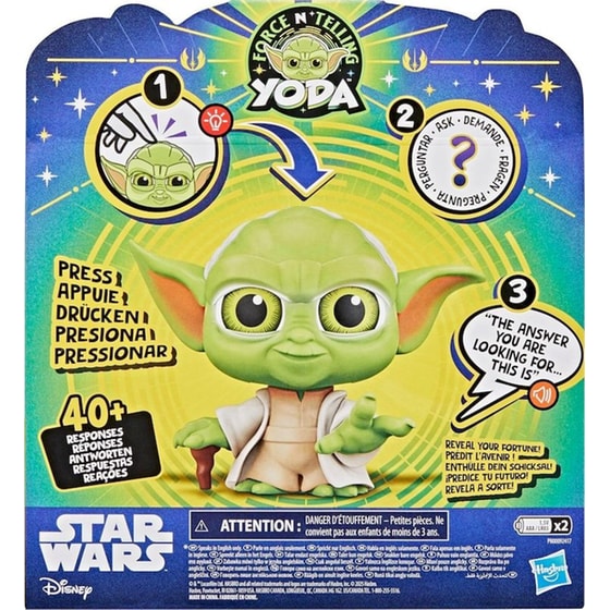 Hasbro Διαδραστική Φιγούρα με Ομιλία Star Wars Force N' Telling Yoda (G0708) image 4