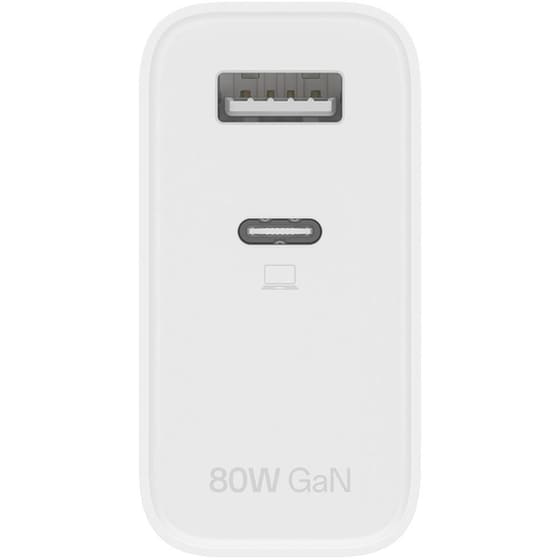 Φορτιστής Πρίζας Oppo SUPERVOOC Dual Port Power Adapter USB-A/USB-C 80W - White image 1