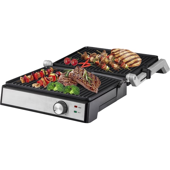 HOME VERO HV-PKM2000 2000 W Ασημί Τοστιέρα - Γκριλιέρα image 1