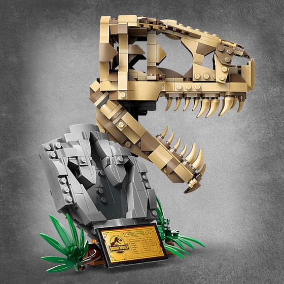 LEGO® Jurassic World Dinosaur Fossils: T. rex Skull (76964) image 1