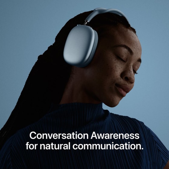 Apple AirPods Max 2 Ασύρματα Ακουστικά Κεφαλής - Starlight image 5
