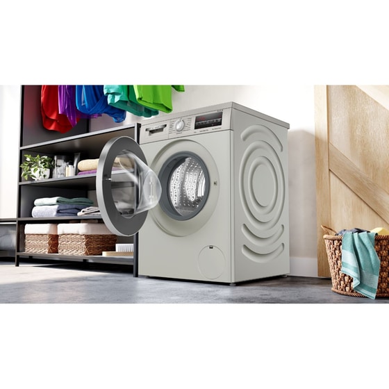 BOSCH WUU28TX2GR 9 kg 1.400 Στροφές Inox Πλυντήριο Ρούχων image 2