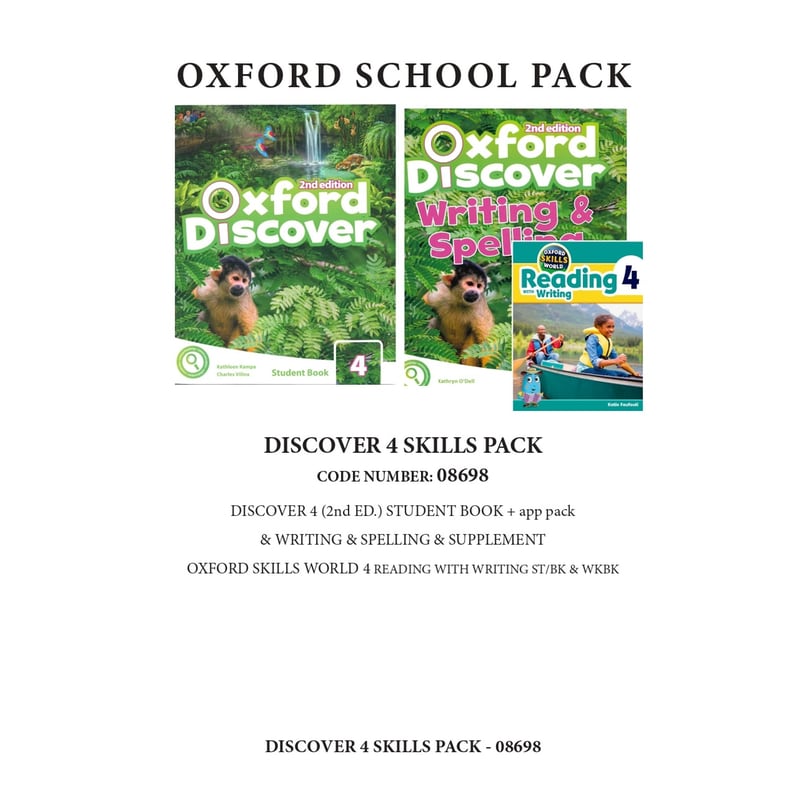 Oxford Discover 4 (2nd Edition) Skills Pack -08698