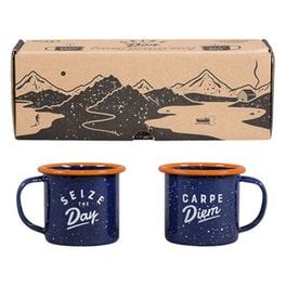 Κούπα Gentlemen’s Enamel Espresso Set 2 τεμάχια