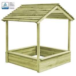 Σπιτάκι Εξωτερικού Χώρου vidaXL 128 x 120 x 145 εκ. από Ξύλο Πεύκου