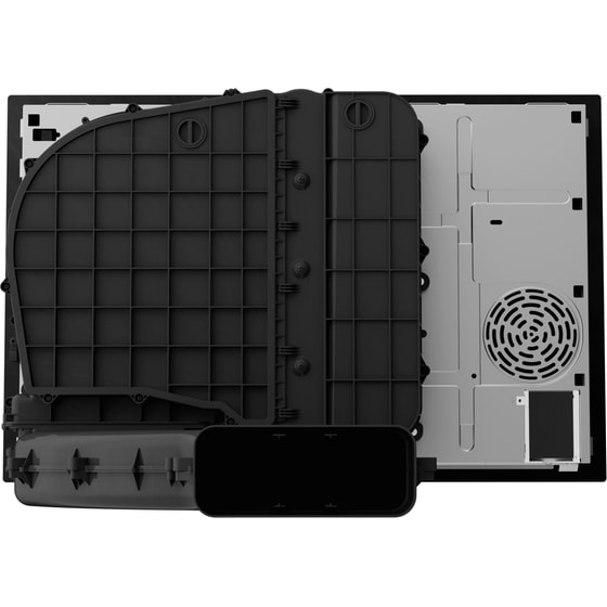 MIDEA MIH742FY58K2Y 80 cm Μαύρο Εστία Επαγωγική Αυτόνομη με Ενσωματωμένο Απορροφητήρα image 5