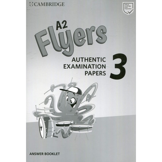 A2 Flyers 3 Answer Booklet image 0