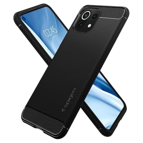 Θήκη Xiaomi Mi 11 Lite - Spigen Rugged Armor - Matte Black image 2