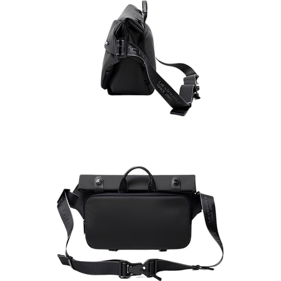 Τσαντάκι Ώμου Crossbody Arctic Hunter YB00046 με Θήκη Tablet - 10lt - Μαύρο image 2