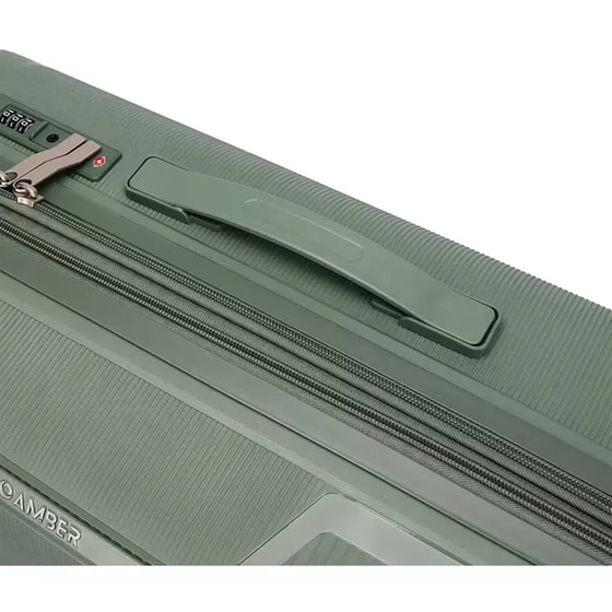 Βαλίτσα&nbsp;Μεσαία&nbsp;Amber&nbsp;Λαδί&nbsp;65cm image 9