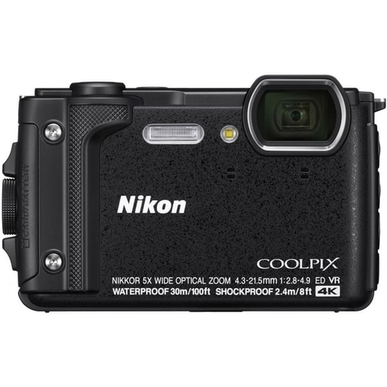 Compact Nikon Coolpix W300 Αδιάβροχη Holiday Kit - Μαύρο image 0
