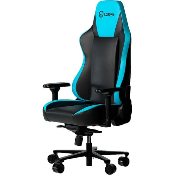 Gaming Καρέκλα Lorgar Base 311 από Συνθετικό Δέρμα - Μαύρη/Μπλε image 2