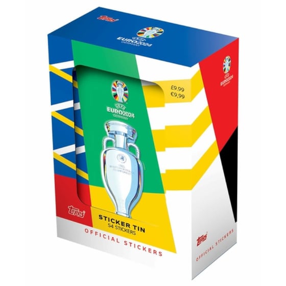 Topps Αυτοκόλλητα Euro 24 - Tin Box image 0