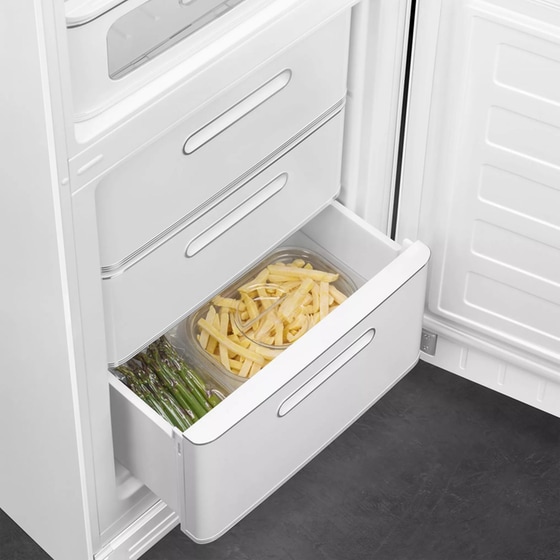 SMEG FAB32RWH6 332 Lt Total No Frost Λευκό Ψυγειοκαταψύκτης image 11