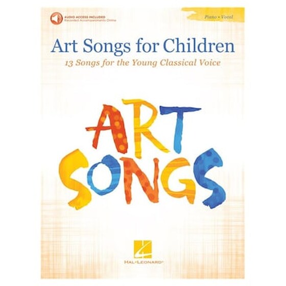 Art Songs For Children (book - Online Audio) image 1