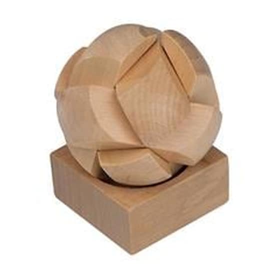 Παζλ Macma Σπαζοκεφαλιά Ξύλινη "σφαίρα"  5,3x5,3x9εκ. image 0